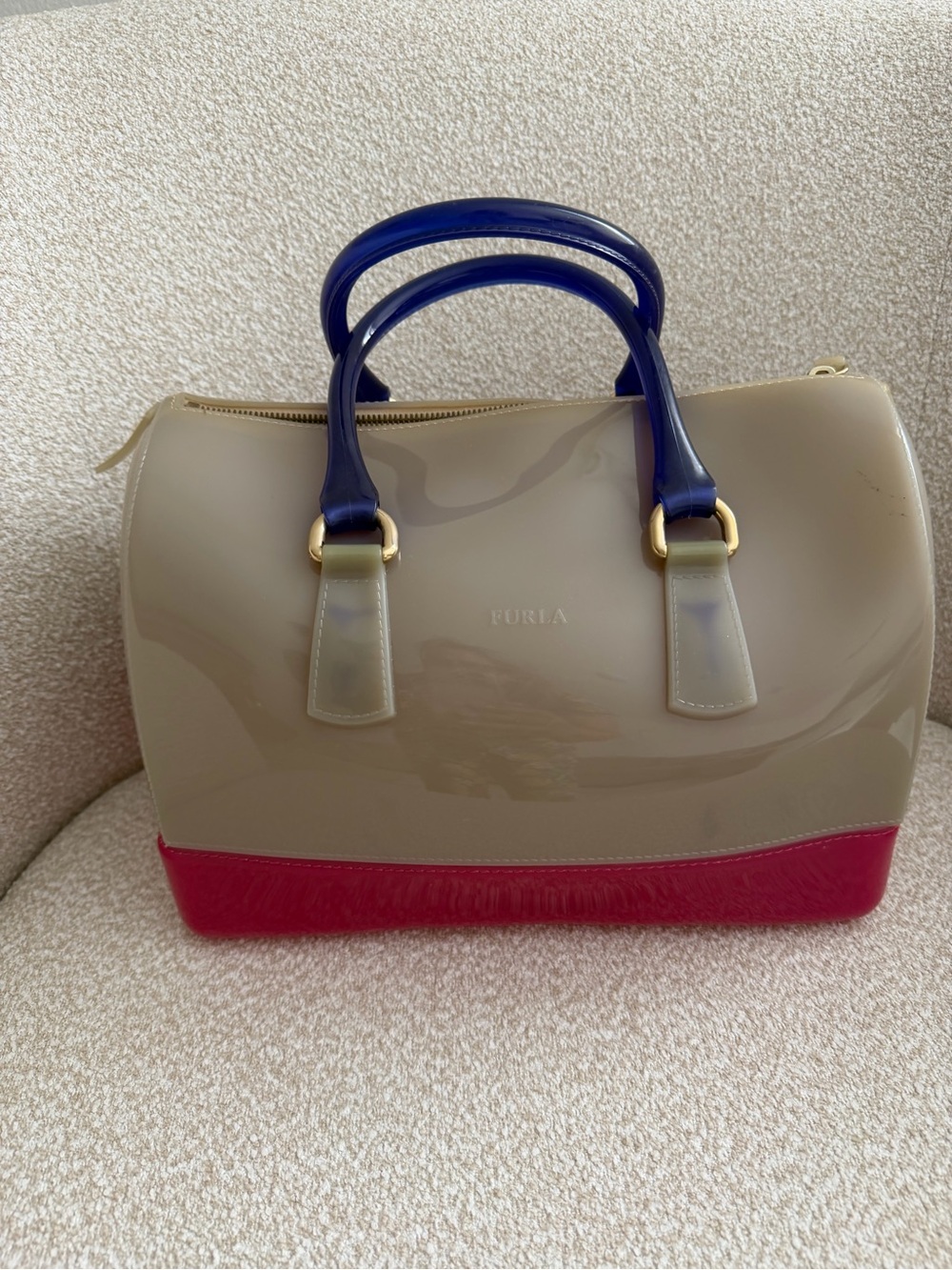 Furla Candy Boston Bag โ Color Block - Picture 3 of 7